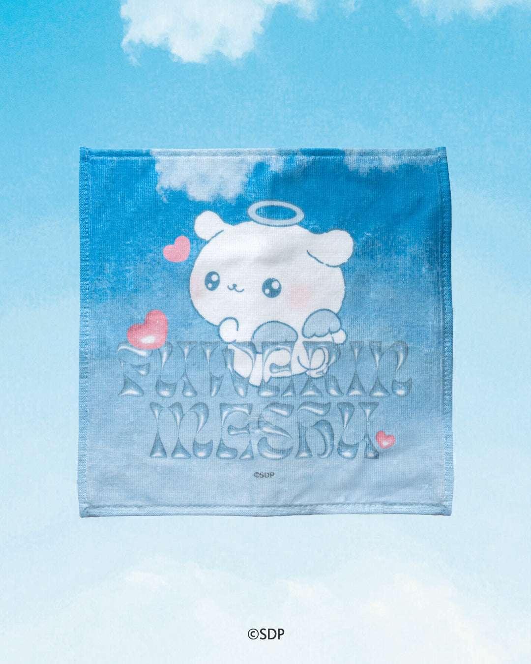 【ふわりんましゅ×KWL】お天使ましゅ ハンドタオル-Hand Towel