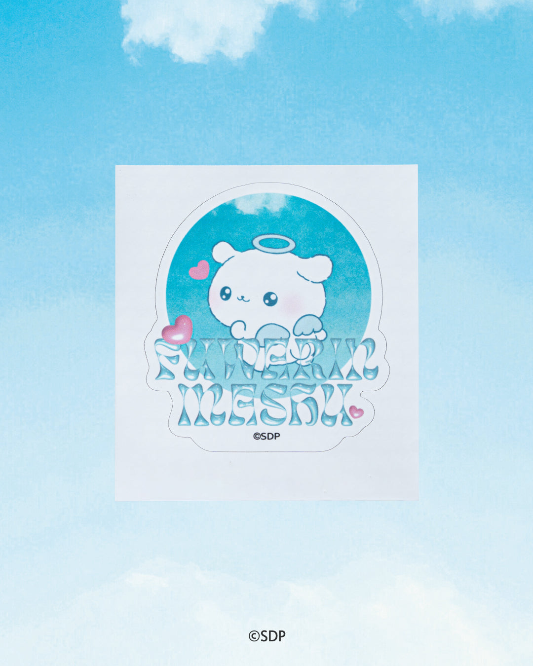 【ふわりんましゅ×KWL】お天使ましゅ ホログラムステッカー-Sticker