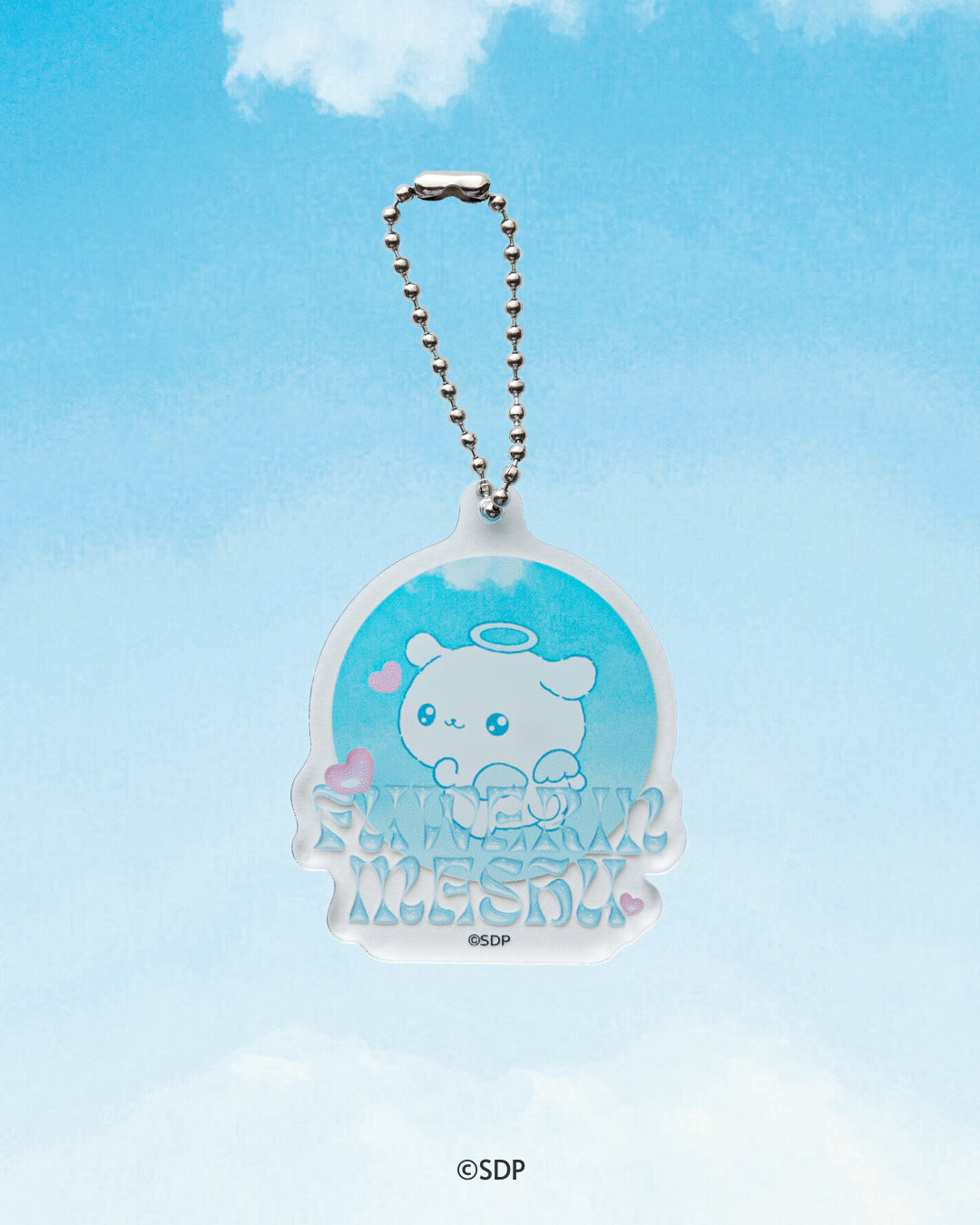 【ふわりんましゅ×KWL】お天使ましゅ アクリルキーホルダー-Acrylic Keyholder