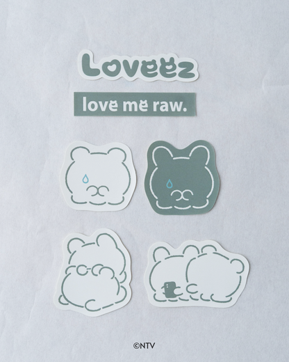 【らぶいーず×KWL】Love me raw. - Sticker Package