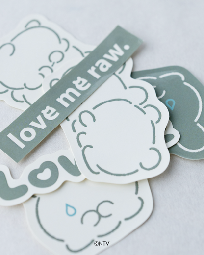 【らぶいーず×KWL】Love me raw. - Sticker Package